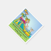 プカスタマイズールパーティー誕生日紙ナプキンス スタンダードカクテルナプキン (角)