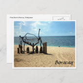 プカビーチ砂 ポストカード (正面/裏面)