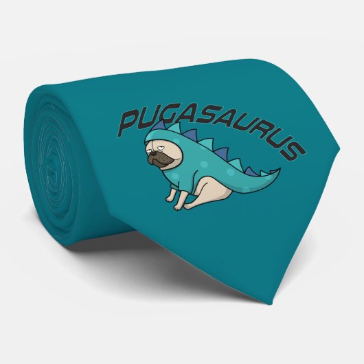 プガサウルスティール(緑がかった色)タイ ネクタイ (ロール)