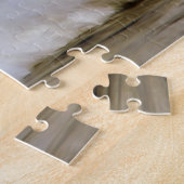 プキングダックが太陽のモナリザスマイルに微笑み ジグソーパズル (側面)