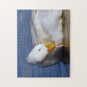 プキングダックが太陽のモナリザスマイルに微笑み ジグソーパズル (縦)