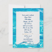 プクールール誕生日パーティー 招待状 (裏面)