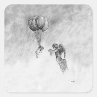 プグとエンジェル スクエアシール