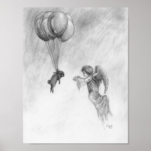 プグとエンジェル ポスター (正面)