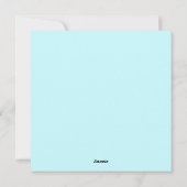 プグのホリデーカード シーズンカード (裏面)