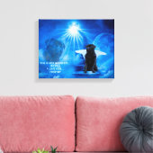 プグイン天国アズエンジェル悔やみや弔慰キャンバス キャンバスプリント (インサイチュ (リビング))