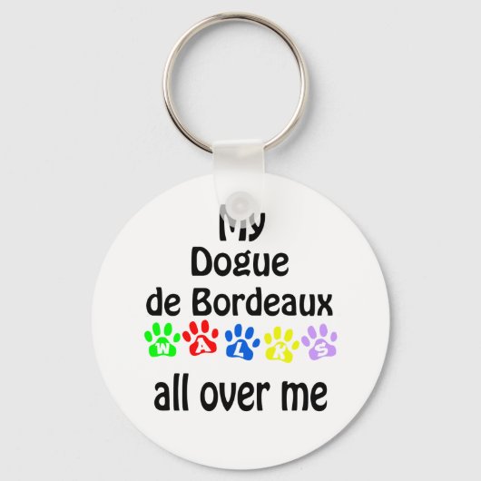 プグウォークズデザイン キーホルダー (正面)