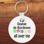 プグウォークズデザイン キーホルダー (正面)