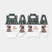 プグキャニンレトロキュートクリスマス フェイバーボックス (折り畳みなし)