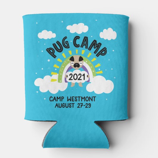 プグキャンプ2021 缶クーラー (裏面)