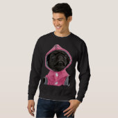 プグクラシックハグTシャツ680 スウェットシャツ (正面フル)