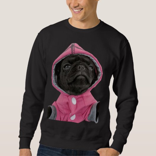プグクラシックハグTシャツ680 スウェットシャツ (正面)