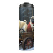 プグクリスマスフェスティバルシーズン タンブラー (正面)