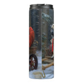 プグクリスマスフェスティバルシーズン タンブラー (裏面)