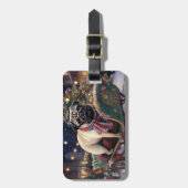 プグクリスマスフェスティバルシーズン ラゲッジタグ (正面縦)