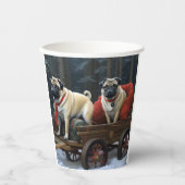 プグクリスマスフェスティバルシーズン 紙コップ (正面)
