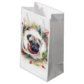 プグクリスマスリースフェスティバルカップ スモールペーパーバッグ (裏面アングル)