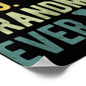 プググランマエバー愛犬家母の日 ポスター (角)