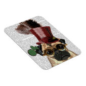 プグシュテンパンクスタイルトップハット マグネット (右側)