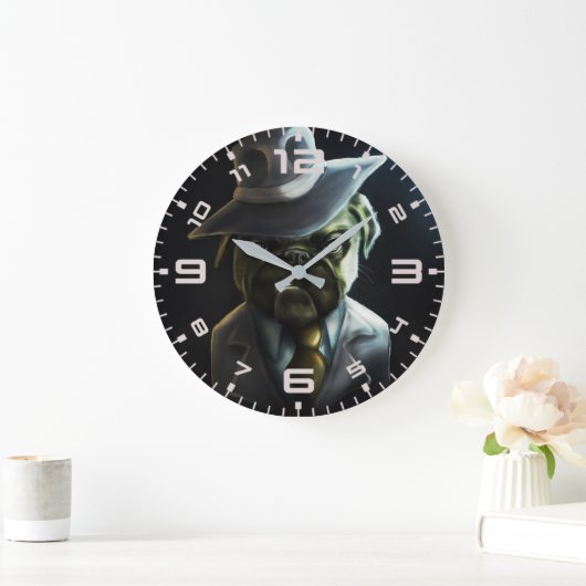 プグスターボス ラージ壁時計 (ホーム)