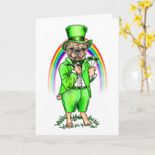 プグセントパトリックのデイカード カード (黄色い花)