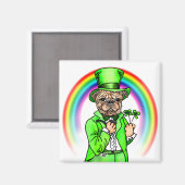 プグセントパトリックのデイマグネット マグネット (正面/裏面)