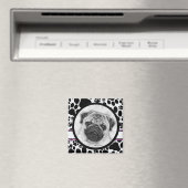 プグドッグアートバイグレンダハーラン マグネット (インサイチュ (食洗機))