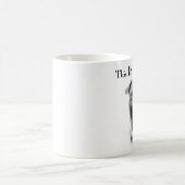 プグハッピー顔 コーヒーマグカップ (中央)