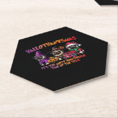 プグハロウィーン感謝祭クラシッククリスマスT市 ペーパーコースター (アングル)