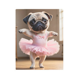 プグバレリーナ メタルプリント