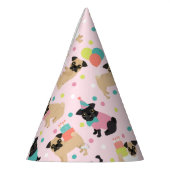 プグバースデーパーティーお祝い パーティーハット (左)