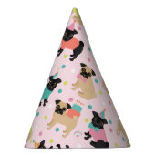 プグバースデーパーティーお祝い パーティーハット (右)