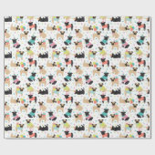 プグバースデーパーティーお祝い ラッピングペーパー (フラット)