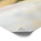 プグパピーブラック顔 ポスター (角)