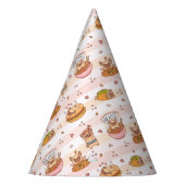 プグボンペティットハンバーグタコフードパーティーハット パーティーハット (左)