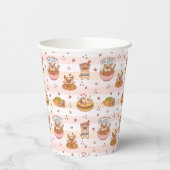 プグボンペティットハンバーグタコフード 紙コップ (左)