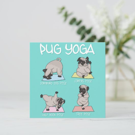 プグヨガホリデーカード シーズンカード (スタンド正面)