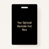 プグライフカスタム文字&カラーバッジ バッジ (裏面)