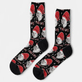 プグライフ動物サンタ・クリスマス ソックス (左)
