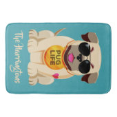 プグライフ名前をカスタムする&カラーバスマット バスマット (正面)