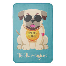 プグライフ名前をカスタムする&カラーバスマット バスマット