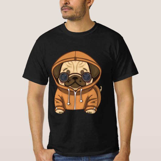 プグライフMens Tシャツ (正面)