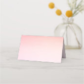 プグラデーションラム座席表 プレイスカード (正面)