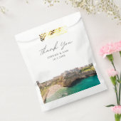 プグリア結婚イタリアの写パーソナライズされた真 フェイバーバッグ (封をした状態)