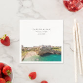 プグリア結婚ズカスタムカクテルナプキン スタンダードカクテルナプキン (インサイチュ)