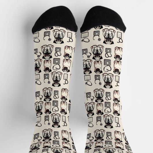 プグ博士 ソックス (上部)