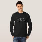 プグ最高のパパエバー犬のオーナー父 Tシャツ (正面フル)