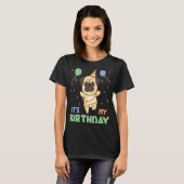 プグ誕生日子供へイッツマイ誕生日 Tシャツ (正面フル)