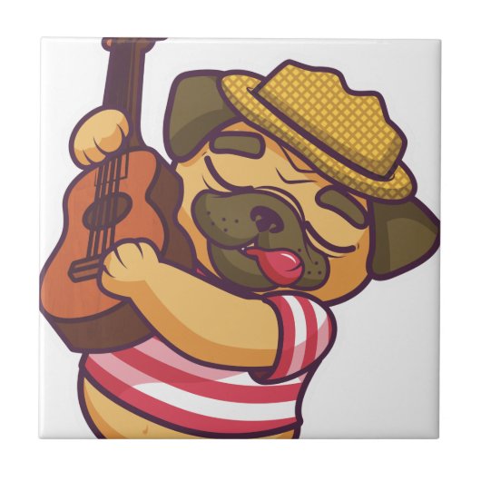 プグ遊ギター タイル (正面)