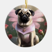 プグ・フェアリープリンセス セラミックオーナメント (正面)